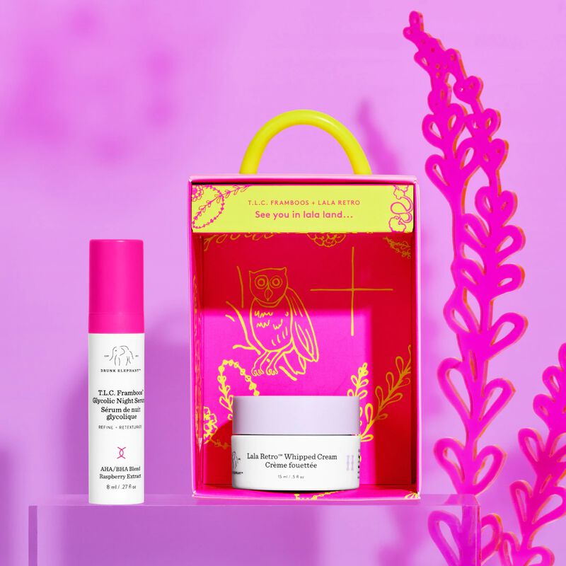 Drunk Elephant
Call It A Night Glycolic Serum + Moisturizer duo