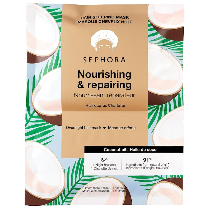 Sephora Nourishing Hair Sleeping Mask in Coconut