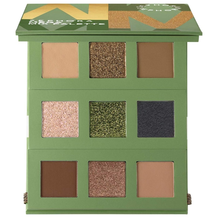 Sephora Mega Mix Eyeshadow Palette- Wild Khaki Nude